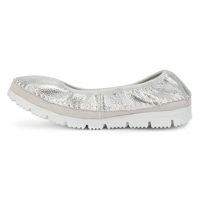 Półbuty FILIPPO DP075/17 SL Silver