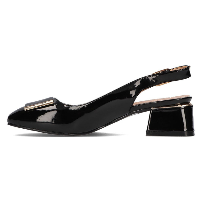 Heeled pumps FILIPPO DP2086/21 BK black