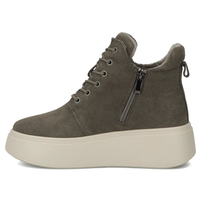 Leather ankle boots Filippo DBT7272/25 GR grey