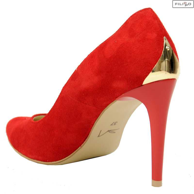 Pumps VISCONI c-159 k.359 red nubuck 8023740