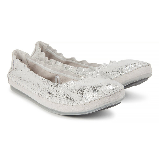 Baleriny FILIPPO DP080 17SL Silver
