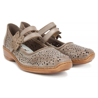 Półbuty Rieker 41372-63 Beige