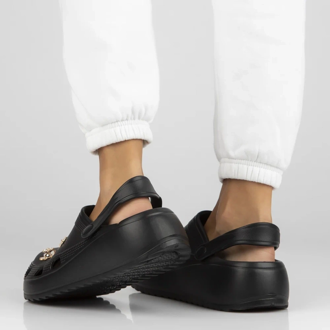 Slippers Filippo DK6690/24 BK black