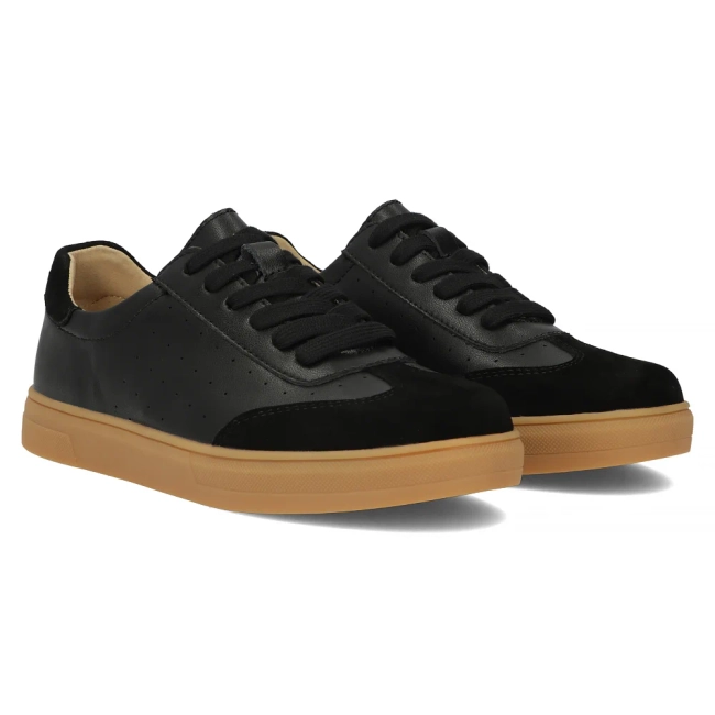 Leather shoes Filippo DP6128/24 BK black