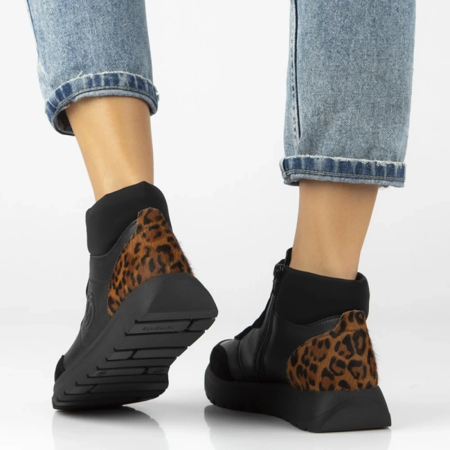 Ankle Boots Remonte leather D2V70-03 Black