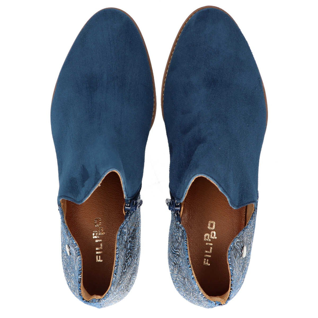 Botki Filippo 04091-47/00-5 Granat