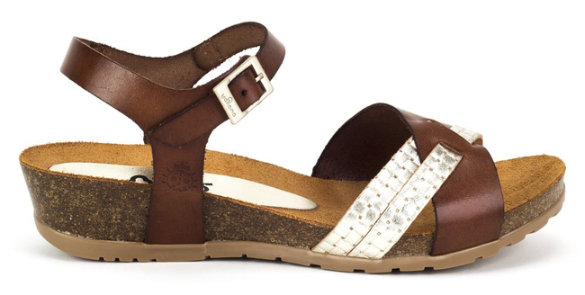 Sandals Yokono Capri-041 VQ/Cris.TR Nuez/Platino