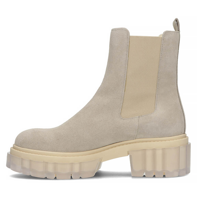 Zamszowe botki typu workery Filippo 30328 szare