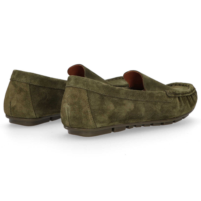 Loafers Filippo 10058 Olive Velor