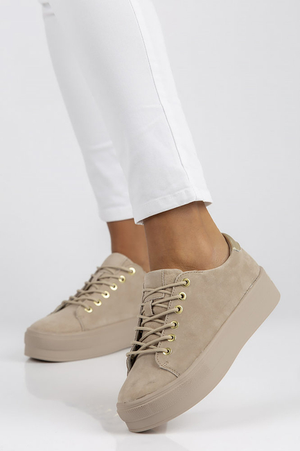 Leather shoes FILIPPO DP3533/22 BE beige