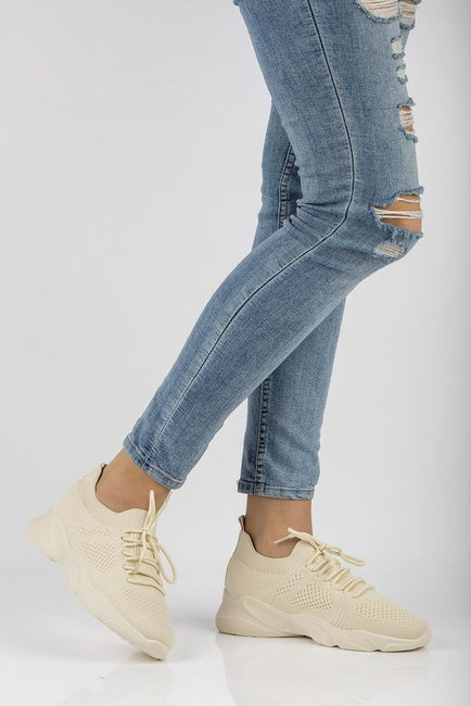 Sneakersy Filippo DTN2184/21 BE beżowe