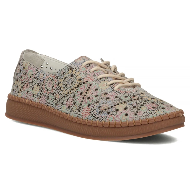 Leather shoes Filippo DP6830/25 MLT multicolor