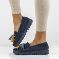 Leather shoes Filippo DP3535/23 NV navy