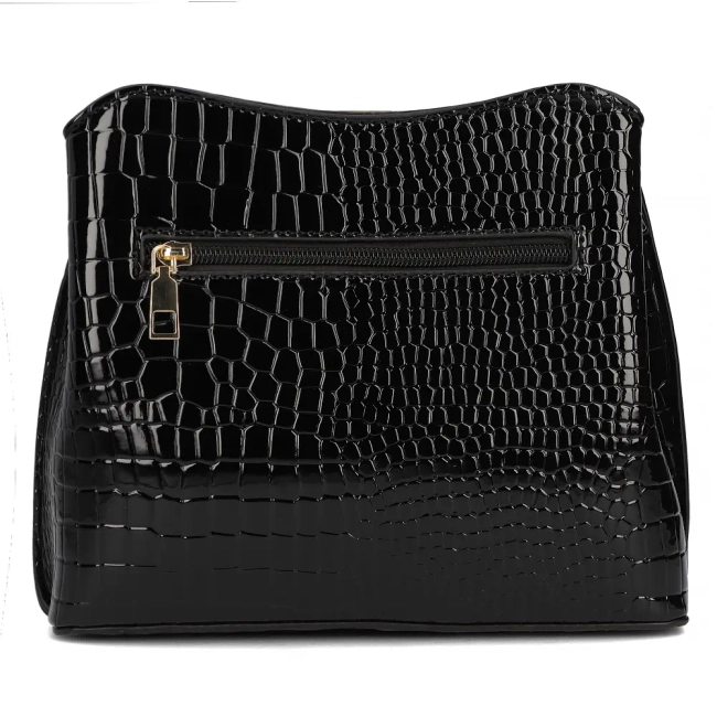 Shoulder bag black charm