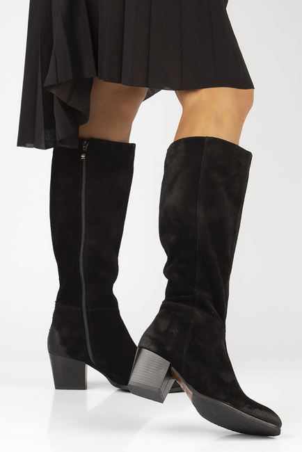 Filippo Boots 70109 black velor