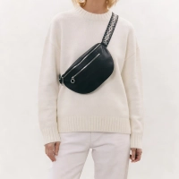 Black crossbody bag Tetina