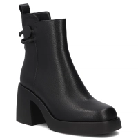 Leather ankle boots Filippo DBT8158/26 BK black