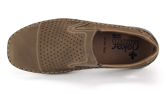 Półbuty Rieker 05286-64 Beige