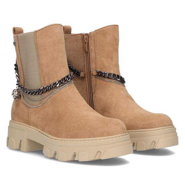 Filippo ankle boots HFN-8728 Beige