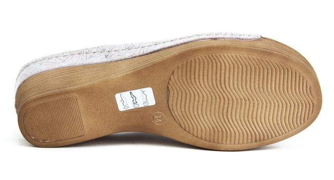 Skórzane Sandały Filippo 2216-160-01-1 Szare