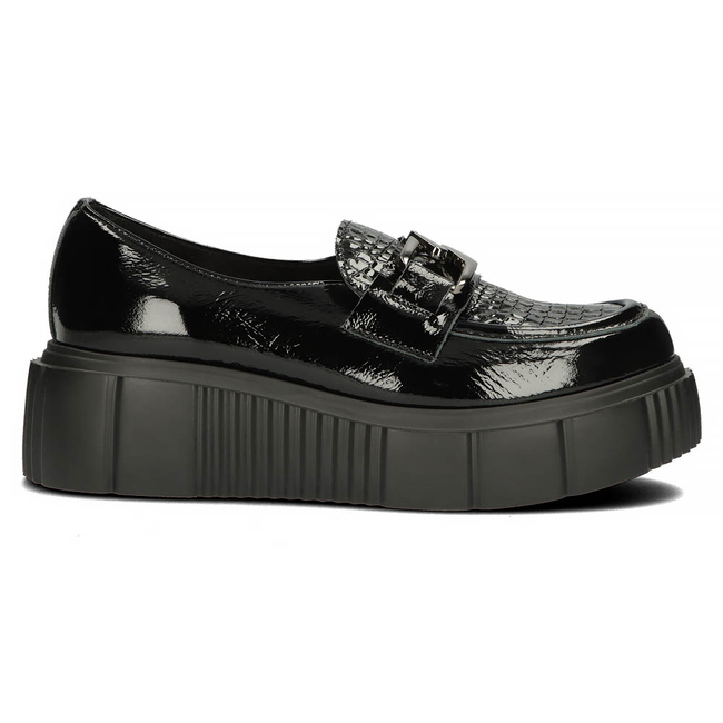 Leather shoes Filippo 20101 N black
