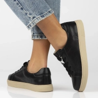 Leather shoes Filippo DP6808/25 BK black