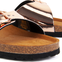 Klapki Tamaris 1-27520-22 983 Mirror rose gold