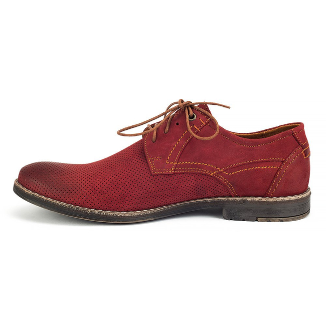 Shoes Filippo 223L Nubuk Burgundy