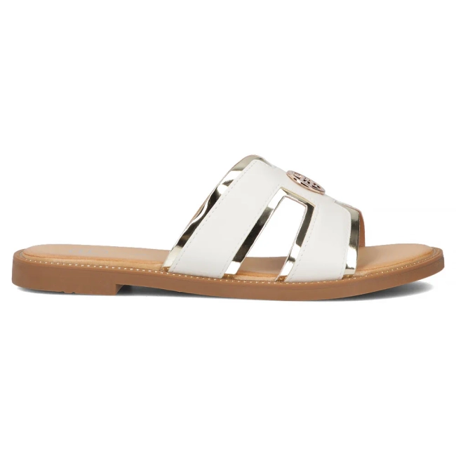 Klapki Filippo DK6921/25 WH białe