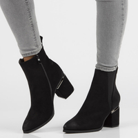 Botki Filippo DBT3048/21 BK czarne