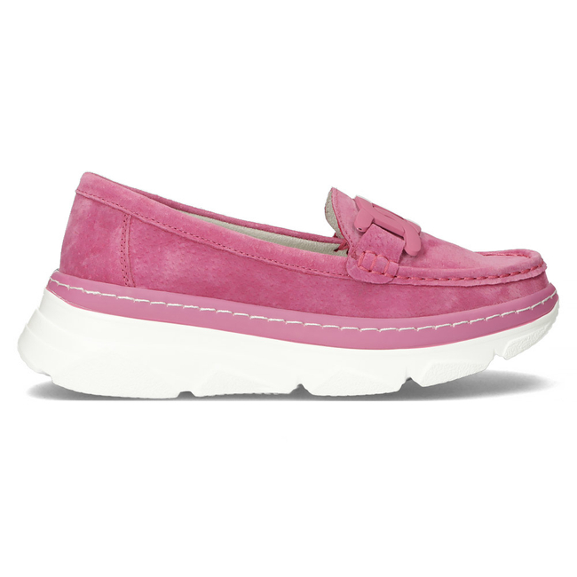 Leather shoes Filippo DP4552/23 FH pink