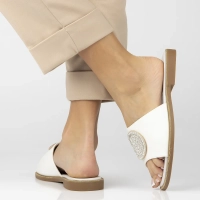 Slippers Filippo DK6217/25 WH white