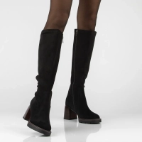 Heeled boots Filippo DKZ8165/26 BK SU black