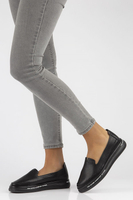 Leather shoes Filippo DP3623/22 BK black