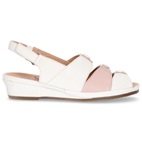 Sandały Jana 8-29292-22 151 White/Rose