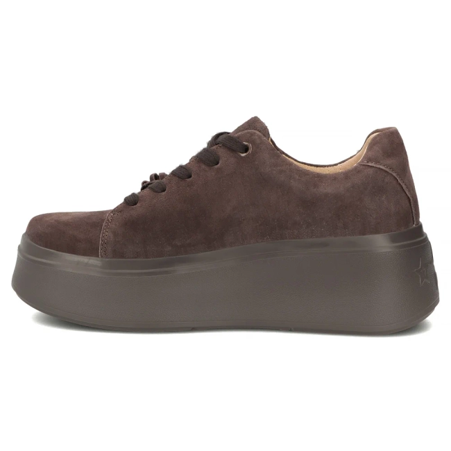 Leather sneakers Filippo DP7987/26 D BR brown
