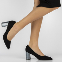 Pumps heeled FILIPPO DP2324/22 BK Black