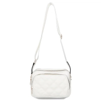 White handbag charm sombre