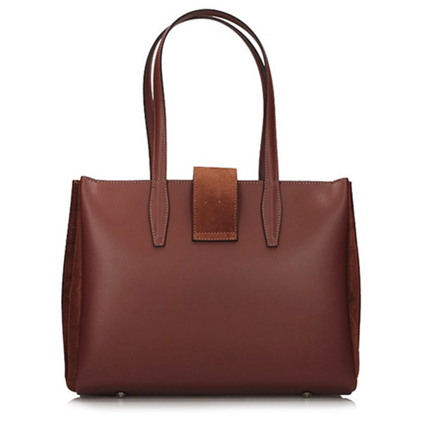 Handbag Toscanio Leather B101 red