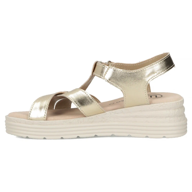 Leather sandals Filippo DS6709/25 GO gold