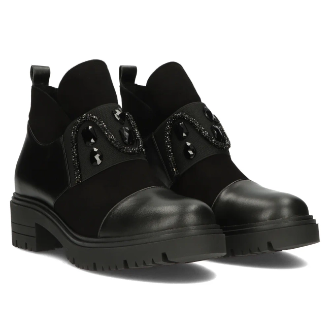 Leather ankle boots Filippo 2598 black