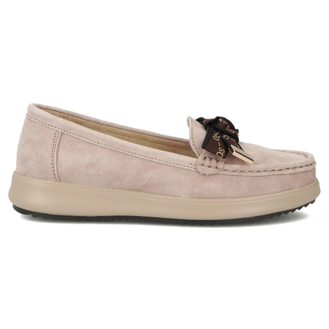 Leather loafers Filippo DP6457/26 BE beige