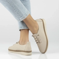 Leather shoes Filippo DP7542/26 BE beige