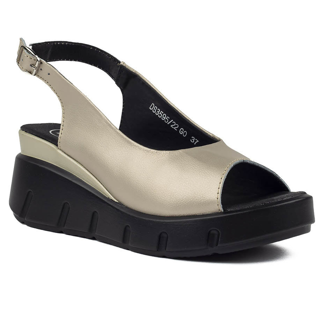 Leather sandals Filippo DS3595/22 GO gold