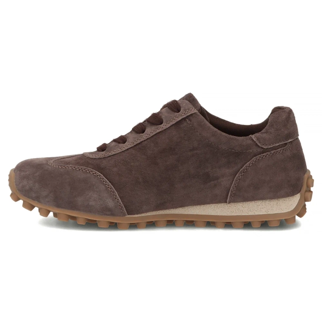 Skórzane sneakersy Filippo DP7961/26 D BR brązowe