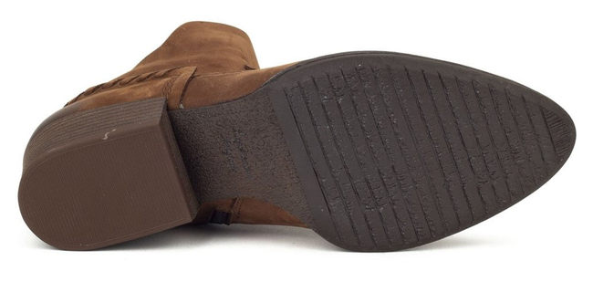 Botki Eksbut 69-5701-M67-1G Brąz Nubuk