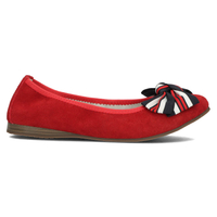 Leather ballerinas Filippo DP3634/22 RD red
