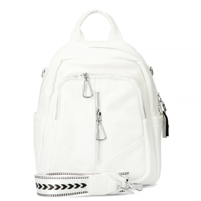 White backpack tivio