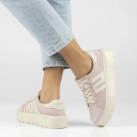 Leather sneakers Filippo DP7515/26 PI pink