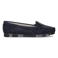 Leather loafers Filippo DP1202/21 NV navy blue